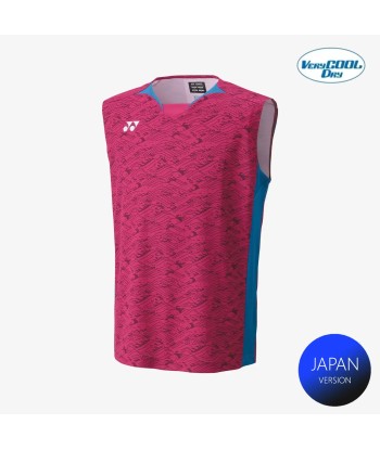 Yonex Men's Very Cool Dry Sleeveless Tournament Shirts 10614 (Grape) Venez acheter