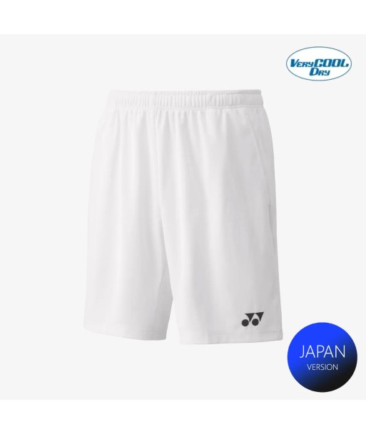 Yonex Men's Knit Shorts 15189 (White) pas cher chine