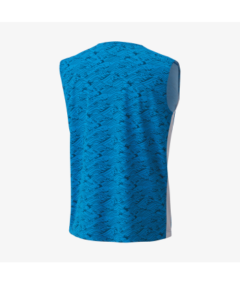 Yonex Men's Very Cool Dry Sleeveless Tournament Shirts 10614 (Blue) Amélioration de cerveau avec