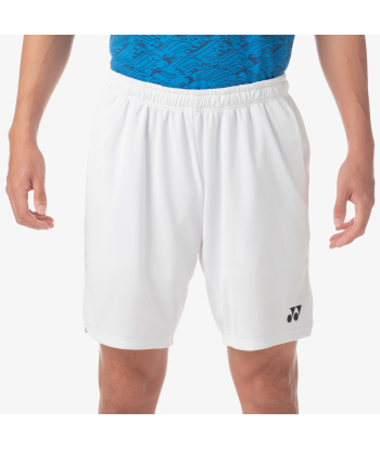 Yonex Men's Knit Shorts 15189 (White) pas cher chine