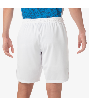 Yonex Men's Knit Shorts 15189 (White) pas cher chine