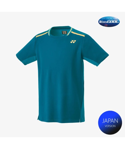 Yonex Men's Crew Neck Shirts 10559 (Blue Green) Découvrez la collection