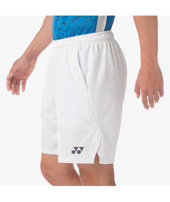 Yonex Men's Knit Shorts 15189 (White) pas cher chine