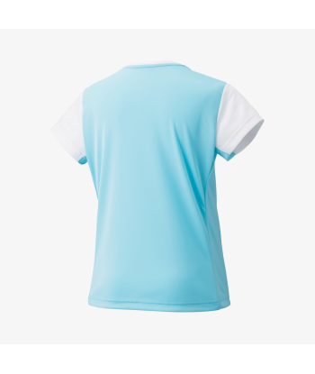 Yonex Women's Crew Neck Tournament Shirts 20738 (Aqua Blue) de la marque