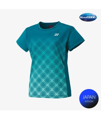 Yonex Women's Crew Neck Tournament Shirts 20738 (Teal Blue) 50-70% off 