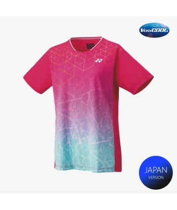 Yonex Women's Crew Neck Tournament Shirts 20814 (Bright Pink) Comment ça marche