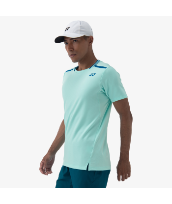 Yonex Men's Crew Neck Shirts 10559 (Cyan) les muscles