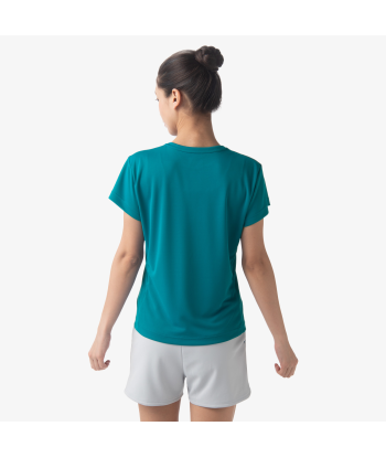 Yonex Women's Crew Neck Tournament Shirts 20738 (Teal Blue) 50-70% off 