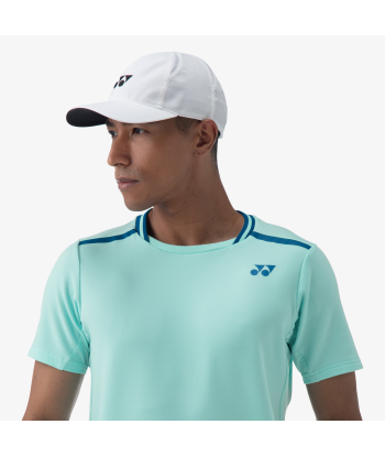 Yonex Men's Crew Neck Shirts 10559 (Cyan) les muscles