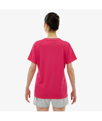 Yonex Women's Crew Neck Tournament Shirts 20814 (Bright Pink) Comment ça marche