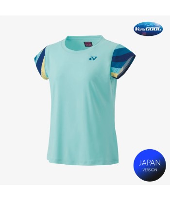 Yonex Women's Crew Neck Shirt 20754 (Cyan) Pour