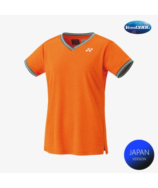 Yonex Women's Crew Neck Shirt 20758 (Bright Orange) des créatures d'habitude