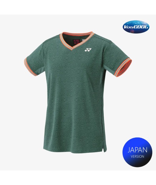 Yonex Women's Crew Neck Shirt 20758 (Olive) les ligaments