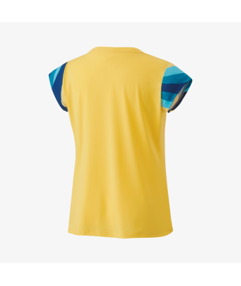 Yonex Women's Crew Neck Shirt 20754 (Soft Yellow) pas cher