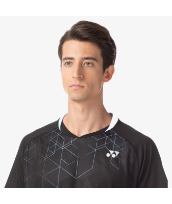 Yonex Men's Crew Neck Shirt 10602 (Black) Voir les baskets