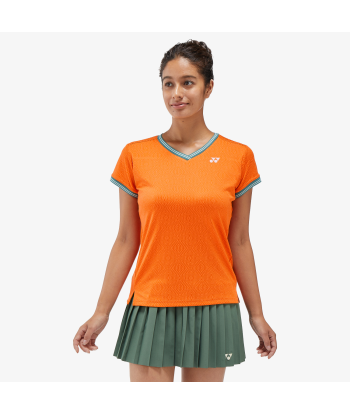 Yonex Women's Crew Neck Shirt 20758 (Bright Orange) des créatures d'habitude