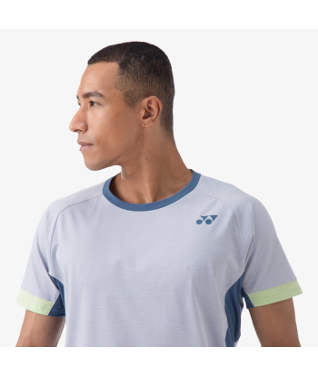 Yonex Men's Crew Neck Shirt 10563 (Mist Blue) 2024