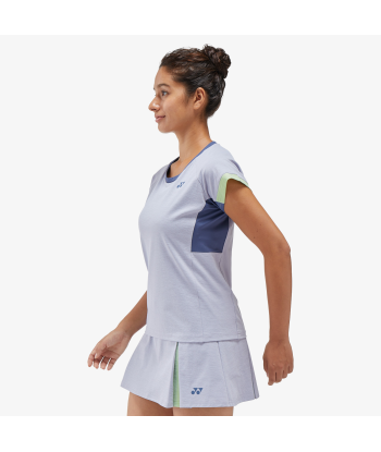 Yonex Women's Crew Neck Shirt 20770 (Mist Blue) Véritable concentré