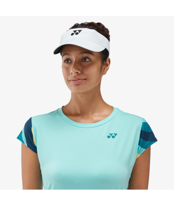 Yonex Women's Crew Neck Shirt 20754 (Cyan) Pour