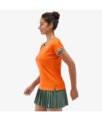 Yonex Women's Crew Neck Shirt 20758 (Bright Orange) des créatures d'habitude