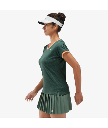 Yonex Women's Crew Neck Shirt 20758 (Olive) les ligaments