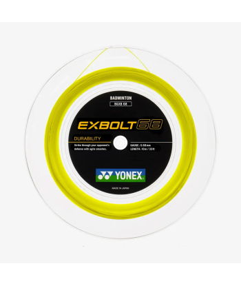 Yonex Exbolt 68 200m Badminton String (Yellow) livraison et retour toujours gratuits