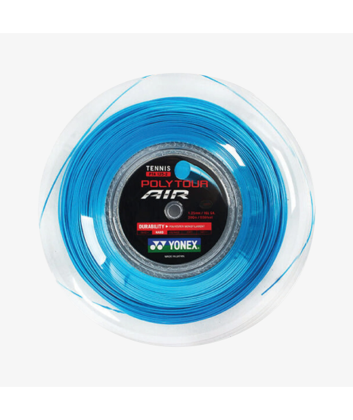 Yonex Polytour Air 125 / 16L 200m Tennis String Reel (Blue) une grave pollution 