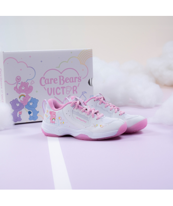 Victor x Care Bears Junior Court Shoes A-CBCJR AI (White/Pink) l'achat 