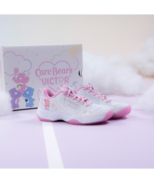 Victor x Care Bears Junior Court Shoes A-CBCJR AI (White/Pink) l'achat 