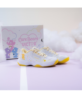 Victor x Care Bears Junior Court Shoes A-CBCJR AE (White/Bright Yellow) outlet