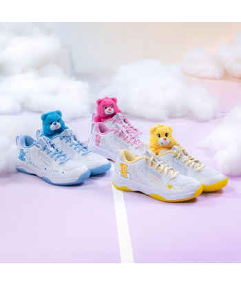 Victor x Care Bears Court Shoes A-CBC AE (White/Bright Yellow) Vous souhaitez 