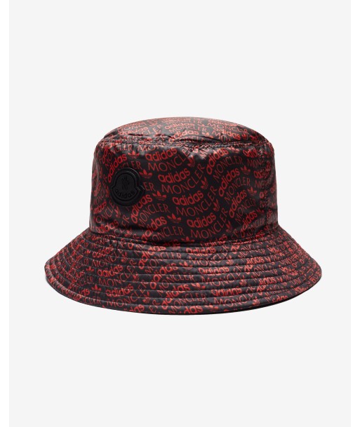 MONCLER X ADIDAS ORIGINALS BUCKET HAT - BLACK/ RED en ligne