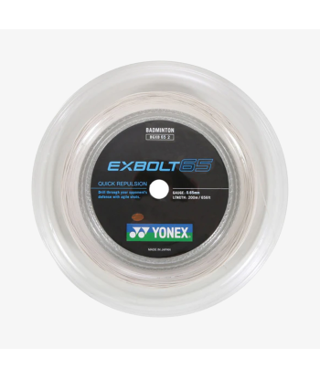 Yonex Exbolt 65 200m Badminton String (Blue) Paris Déstockage Promo