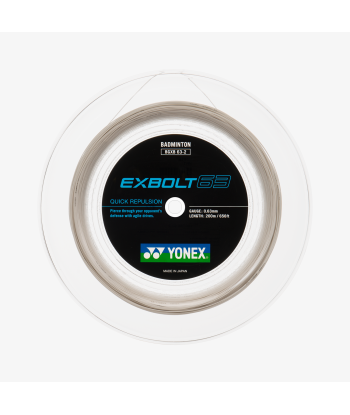 Yonex Exbolt 63 200m Badminton String (Light Pink) pas cher chine