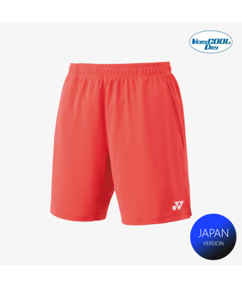 Yonex Men's Knitted Half Pants 15170 (Pearl Red) Pour