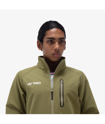 Yonex Men's Warm-Up Jacket 50148 (Light Olive) pas cher