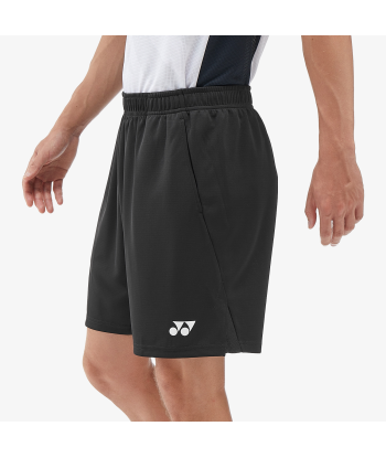 Yonex Men's Knitted Half Pants 15170 (Black) de technologie