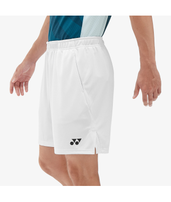 Yonex Men's Knitted Half Pants 15170 (White) Véritable concentré