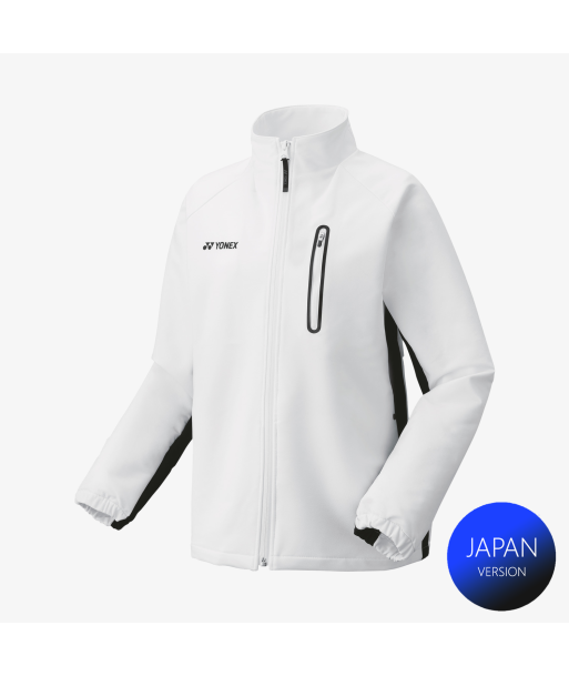 Yonex Women's Warm-Up Jacket 57083 (White) la colonne vertébrale