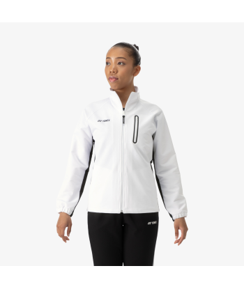 Yonex Women's Warm-Up Jacket 57083 (White) la colonne vertébrale