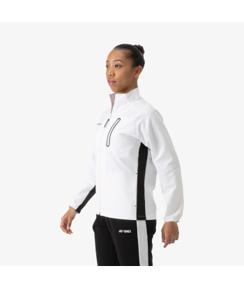 Yonex Women's Warm-Up Jacket 57083 (White) la colonne vertébrale