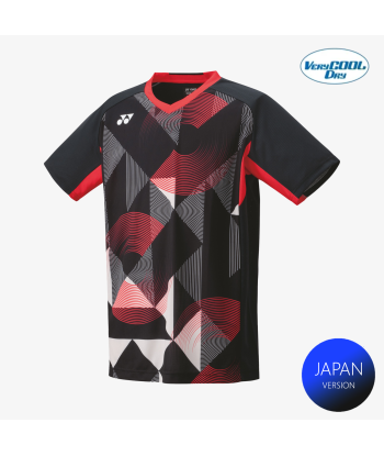 Yonex Men's Game Shirts 10576 (Black) la colonne vertébrale