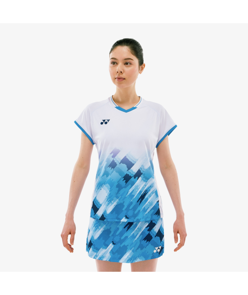 Yonex Women's Game Shirts 20783 (White) 50% de réduction en Octobre 2024