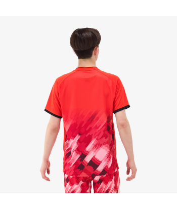 Yonex Men's Game Shirts 10581 (Flash Orange) pas cher 