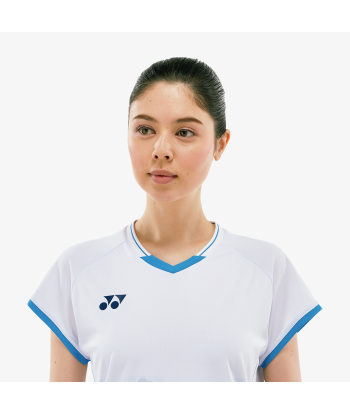 Yonex Women's Game Shirts 20783 (White) 50% de réduction en Octobre 2024