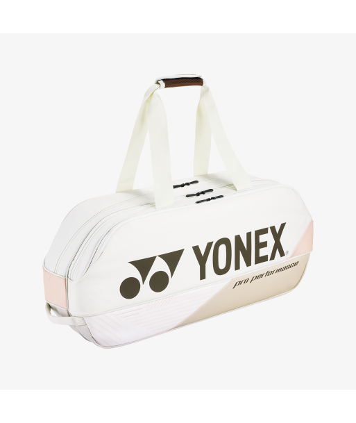 Yonex BA92431WSB (Sand Beige) 6pk Pro Tournament Badminton Tennis Racket Bag - PREORDER Dans la société mordern