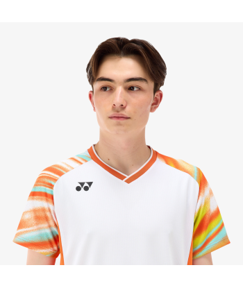 Yonex Men's Game Shirts 10577 (White) destockage