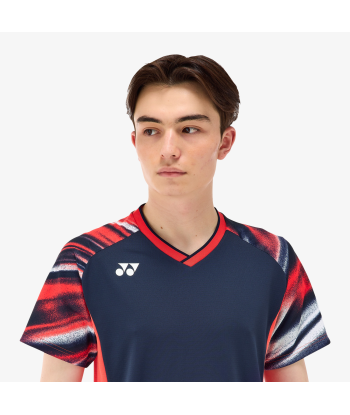 Yonex Men's Game Shirts 10577 (Navy Blue) prix pour 