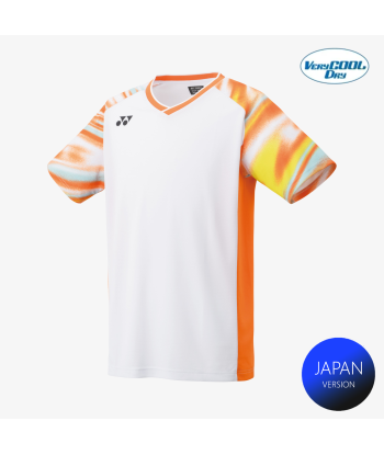 Yonex Men's Game Shirts 10577 (White) destockage