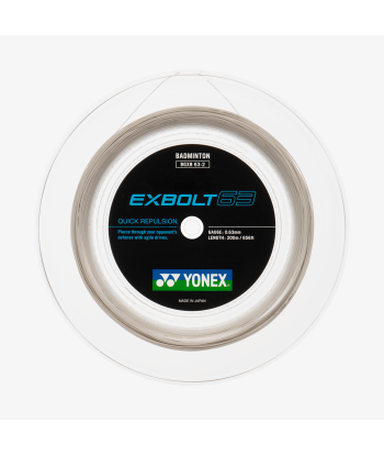 Yonex Exbolt 63 200m Badminton String (Mint) Fin de série